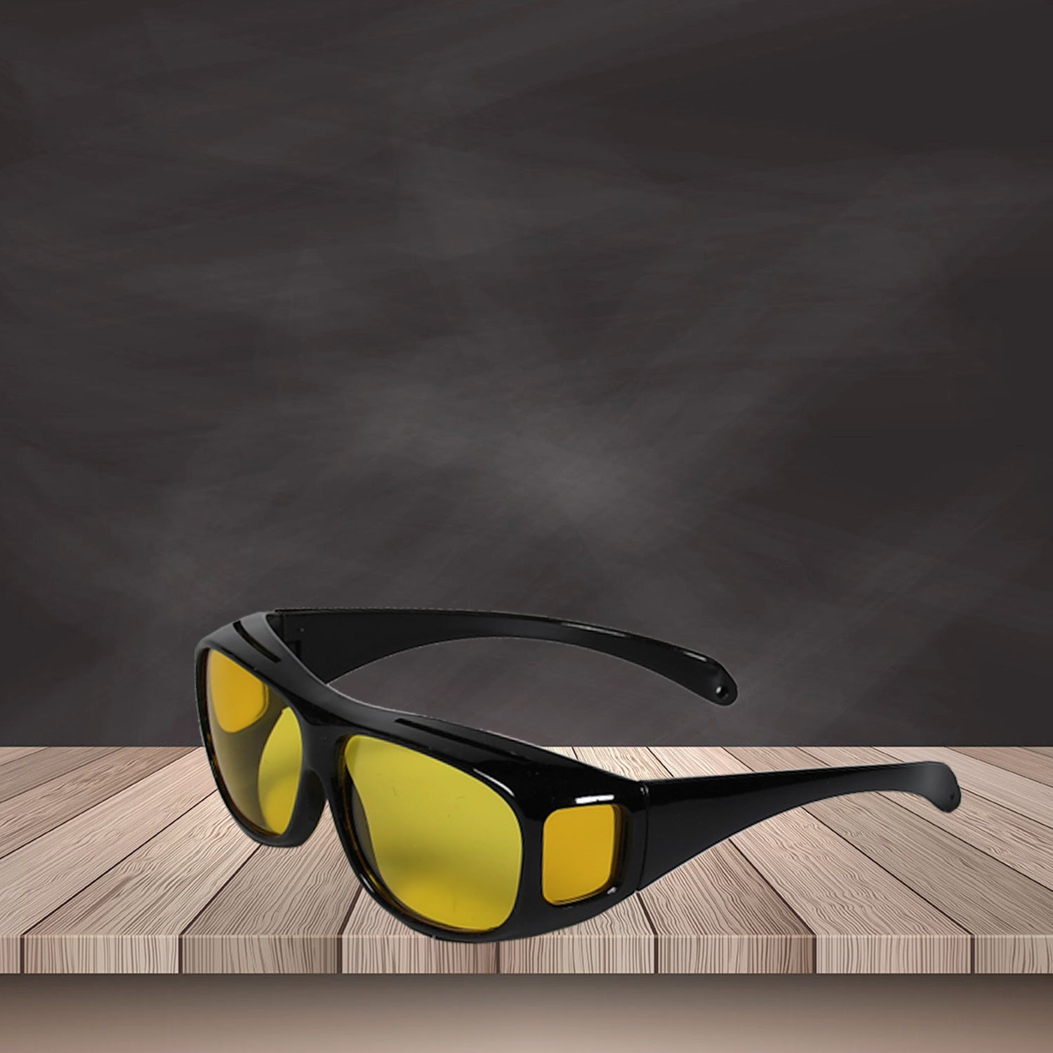 7704 Night Driving Polarized HD Vision Glasses | Anti Glare 100% UV Protected Goggles | Night Bike Riding Car driving Glasses For Men & Women Use DeoDap 7704 Night Driving Polarized HD Vision Glasses | Anti Glare 100% UV Protected Goggles | Night Bike Riding Car driving Glasses For Men & Women Use DeoDap